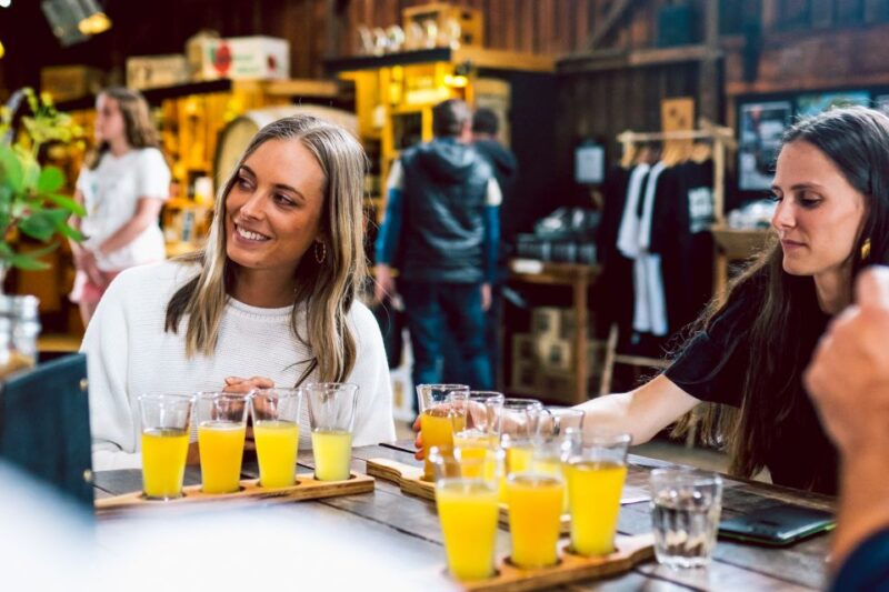 From Hobart: Full-Day Wine, Cider, Beer, and Whiskey Tour - Winery Tastings