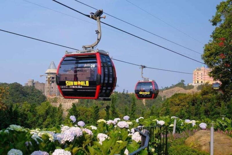 From Hoi An/Da Nang: Ba Na Hills and Golden Bridge Day Trip - Getting to Ba Na Hills