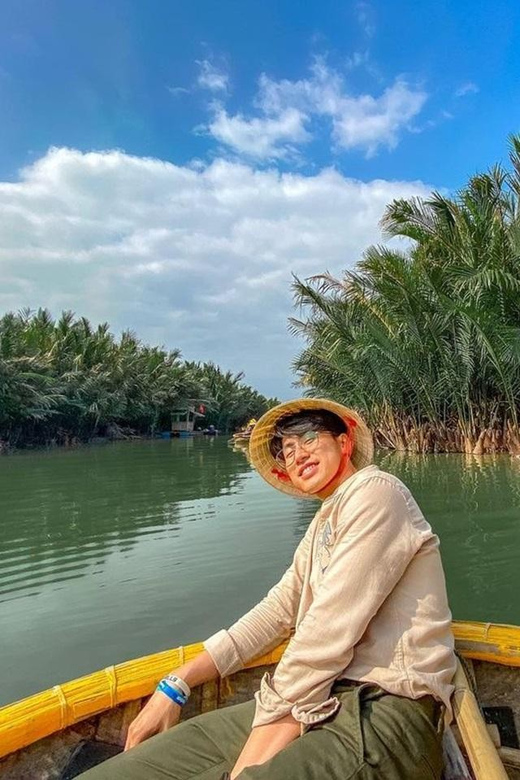 FROM HOI AN: ENJOY COCONUT BASKET BOAT & COOKING CLASS - Activity Overview