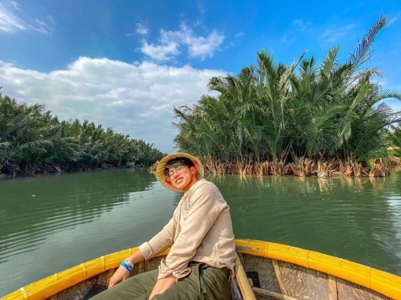 FROM HOI AN: ENJOY COCONUT BASKET BOAT & COOKING CLASS - Inclusions