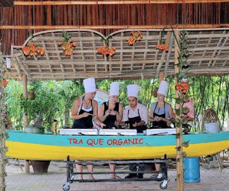 From Hoi An: Local Market-Basket Boat Ride and Cooking Class - Basket Boat Ride