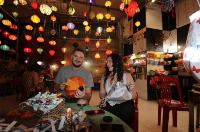 From Hoian: Cam Thanh Basket Boat - Lantern Making - Hands-On Fishing Activities With Local Experts