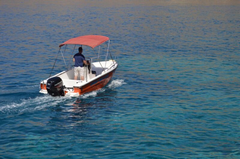 From Hora Sfakion: Private Boat Rental for Day Cruising - Boat Rental Inclusions