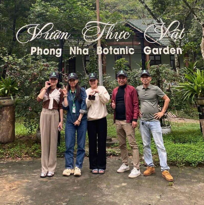 From Hue: Botanic Garden, Paradise Cave, and Dark Cave Tour - Tour Overview