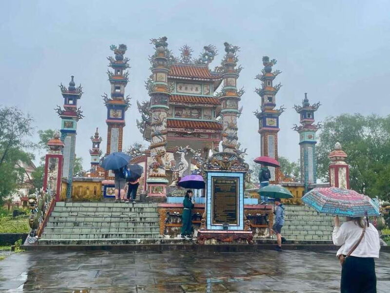 From Hue: Private Car to Hoi An via An Bang Cemetery - Scenic and Cultural Experiences