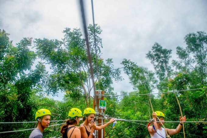From Hue: Thanh Tan Hot Spring Zipline and Highwire Tour - Alba Thanh Tan Hot Spring