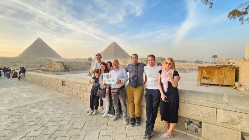 From Hurghada: Pyramids & Museum Small Group Tour by Van - Key Points