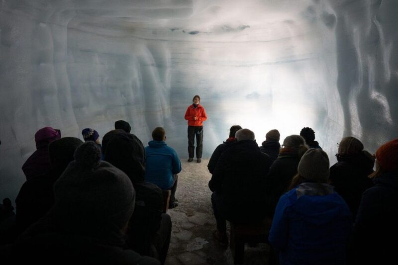 From Húsafell: Into the Glacier Ice Cave Adventure - Meeting Point and Transportation