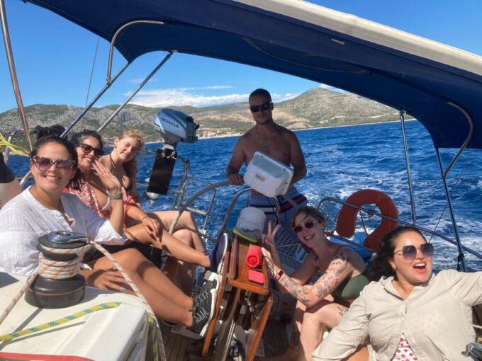 From Hvar: Pakleni Islands & Red Rocks Comfort Sailboat Tour - Swimming and Snorkeling