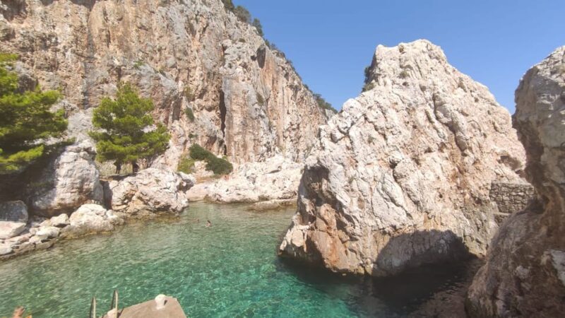 From Hvar: Red Rocks and Secret Caves Boat Tour - Included Amenities