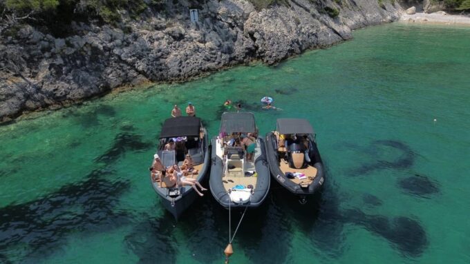 From Hvar: Vis & Pakleni Islands Private Full-Day Boat Tour - Smokova Sandy Beach