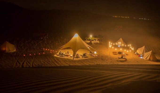 From Ica || Night in the Desert in Ica - Huacachina || - Transportation by Buggy