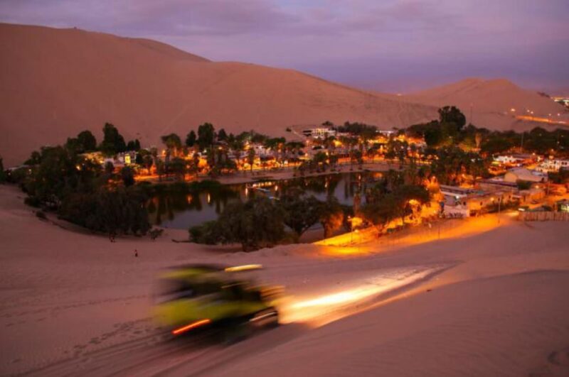 From Ica: Night in the Ica Desert - Huacachina - Accommodation and Meals