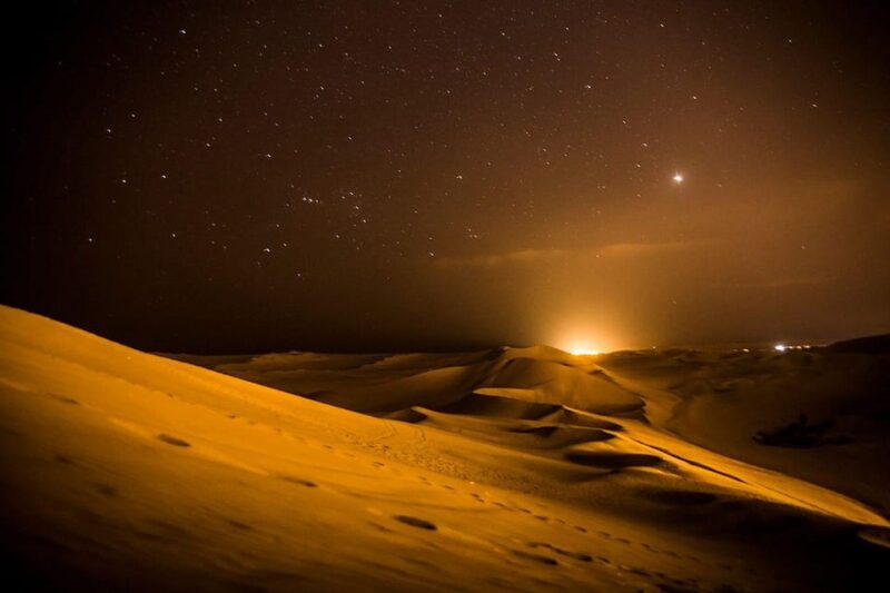 From Ica: Night in the Ica Desert - Huacachina - Discover the Mythical Oasis