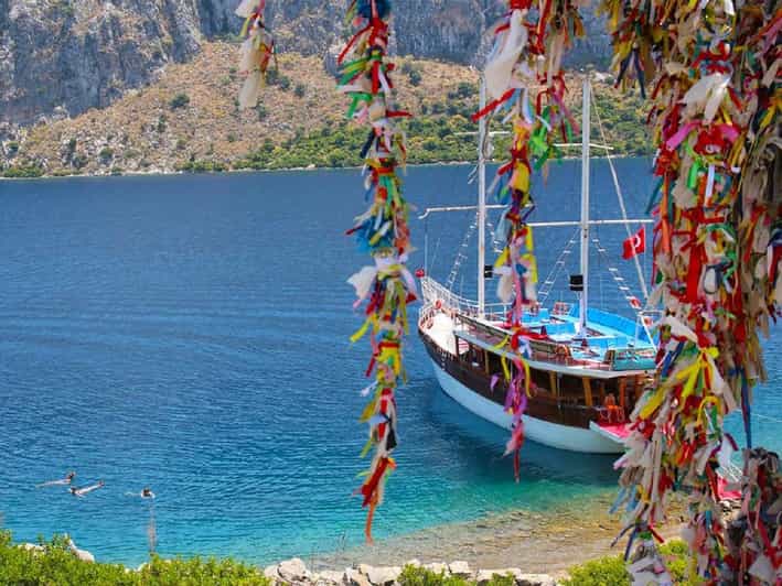 From Icmeler: Turkish Aegean Coast Boat Trip With Lunch - Itinerary Highlights