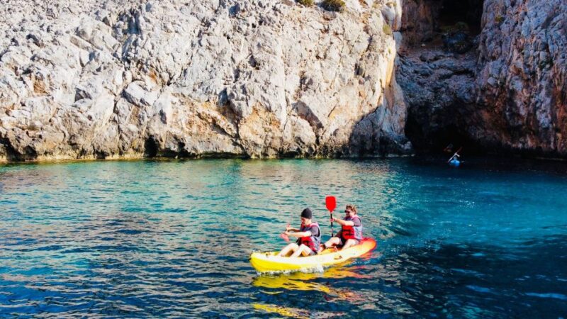 From Inmood Hotel Alcanada. Kayaking Guided Route Island - Highlights of the Experience