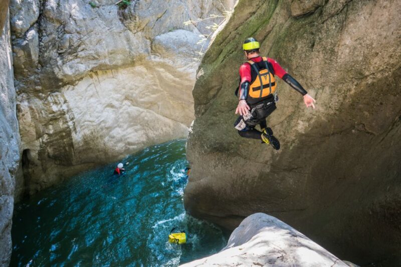 From Interlaken: Canyoning Chli Schliere - Navigating the Physical and Technical Challenges