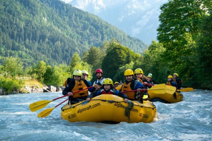 From Interlaken: Family Rafting - Booking and Inquiries