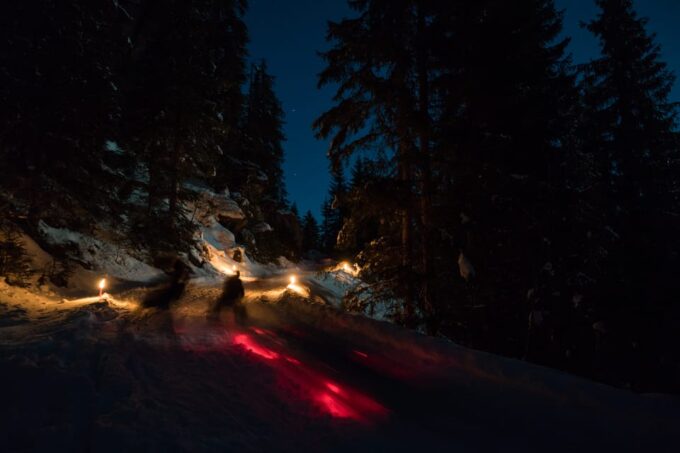 From Interlaken: Night Sledding - Safety Considerations