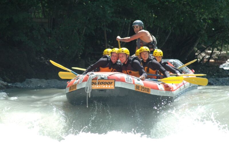 From Interlaken: River Rafting Adventure on Simme River - Included Equipment and Amenities