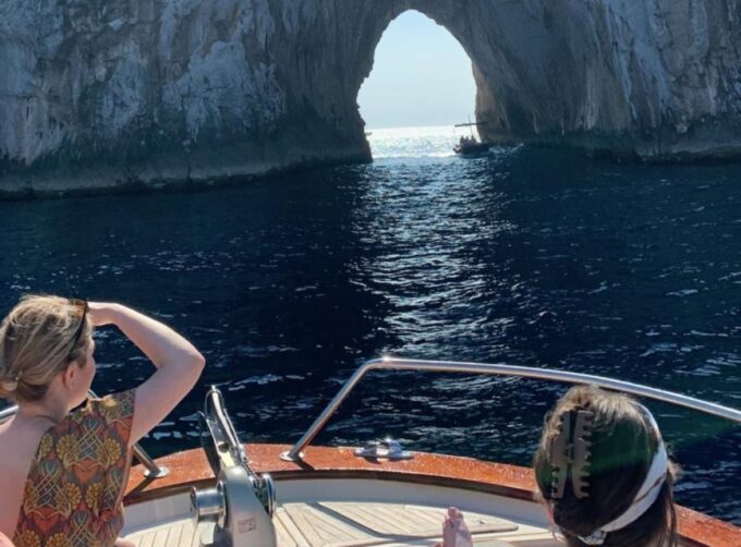 From Ischia: Capri & Amalfi Coast Boat Tour With Blue Grotto - Boat Tour From Capri to Amalfi