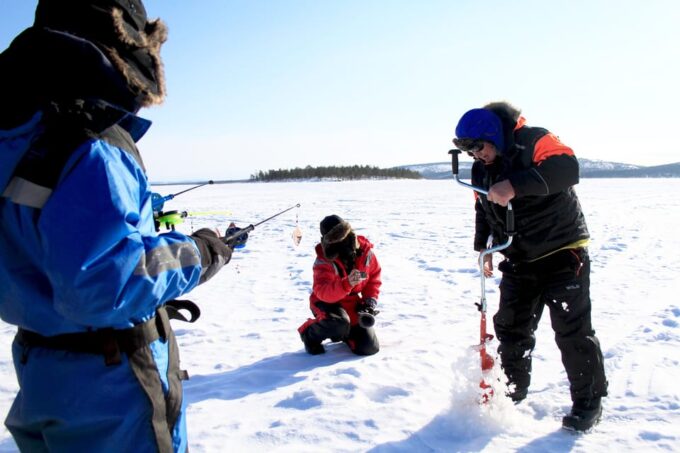 From Ivalo: Ice Fishing Tour to Lake Inari, Including Lunch - Frequently Asked Questions