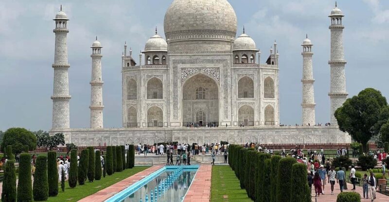 From Jaipur: Same Day Taj Mahal & Agra Tour to Delhi Drop - Key Points