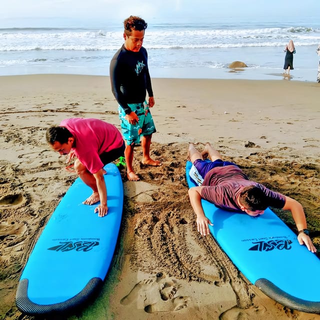From Jakarta : Surfing Lesson 2 Day 1 Night - Itinerary