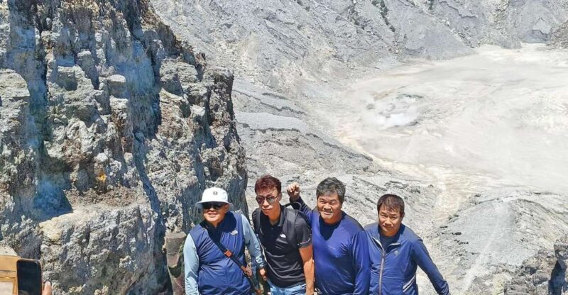 From Jakarta : Volcano, Tea & Rice Fields, Hot Spring - Key Points