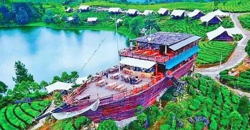 From Jakarta: White Crater, Pinisi Lake, Tea Plantation - Attractions and Highlights