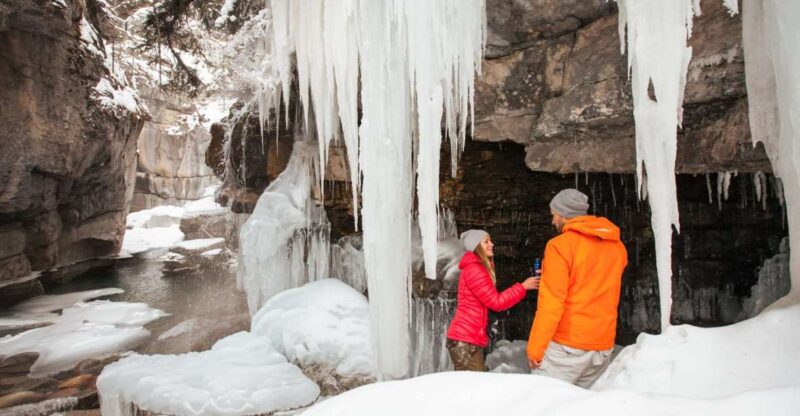 From Jasper: Maligne Canyon Guided Ice Walking Tour - Preparing for the Ice Walking Adventure
