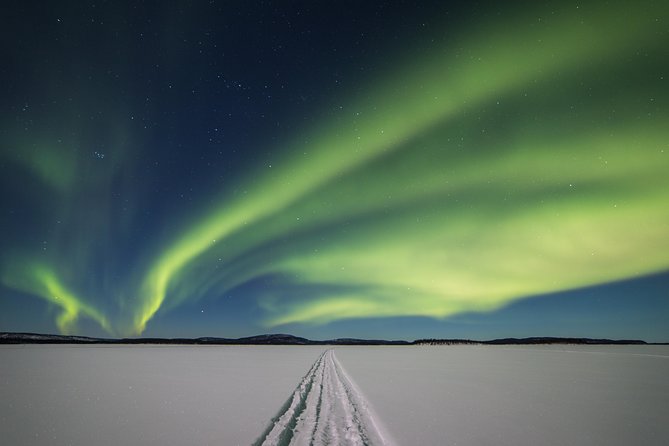 From Kakslauttanen:Northern Lights Tour to Lake Inari, Inc Dinner - Key Points
