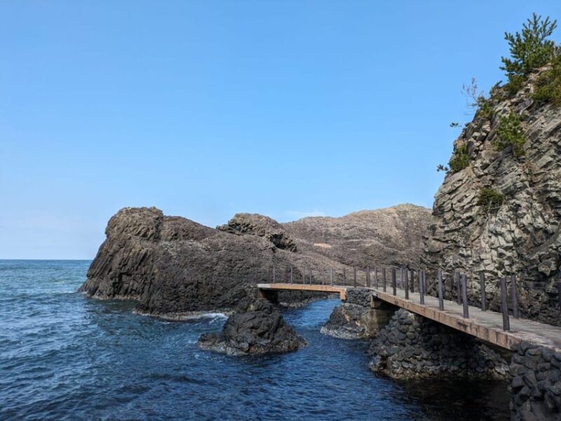 From Kanazawa: Fukuis Stunning Cliffs, Island, and Port - Meeting Point