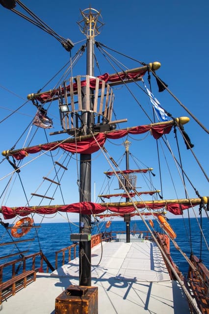 From Kardamaina: Half-Day Pirate Ship Cruise With BBQ Lunch - Meeting Point
