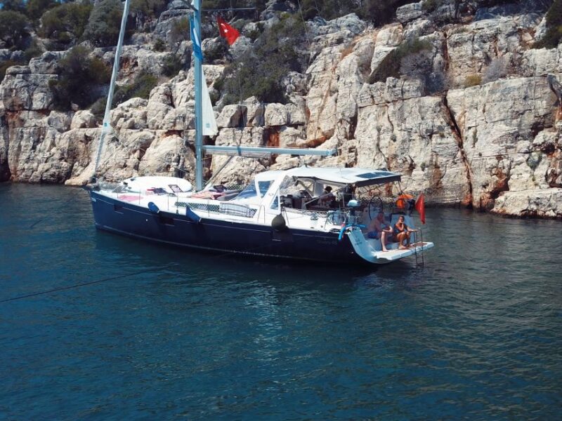 From Kas: Full-Day Private Kas Islands Sailing Trip - Onboard Amenities and Services