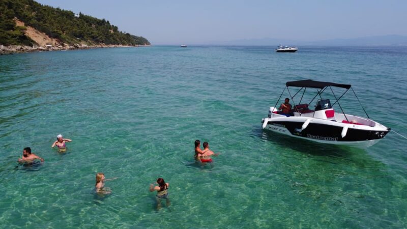 From Kassandra: Explore Chalkidiki by Boat With Soft Drinks - Customizable Itinerary