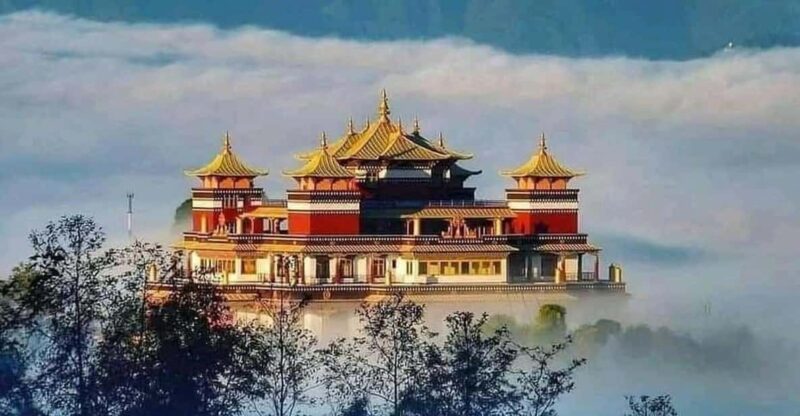 From Kathmandu: 2 Stupas and Kapan Monastery Spiritual Tour - Boudhanath Stupa