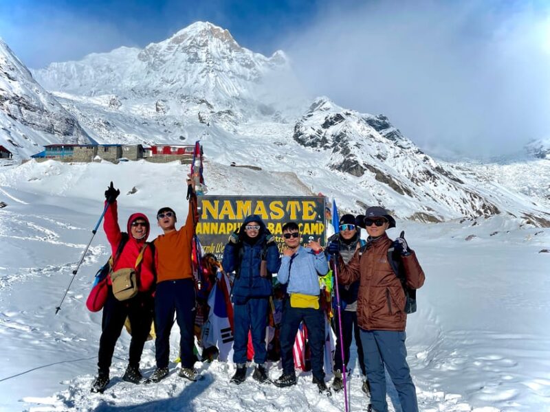 From Kathmandu : 5 Day Annapurna Base Camp Trek By Flight - Itinerary Breakdown