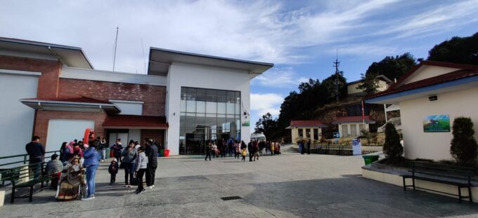 From Kathmandu: Chandragiri Cable Car and Swayambhunath Tour - Explore Chandragiri Hill