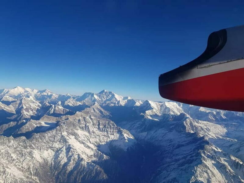 From Kathmandu: Everest Flight with Window Seat and Transfer - An In-Depth Look at the Everest Mountain Flight