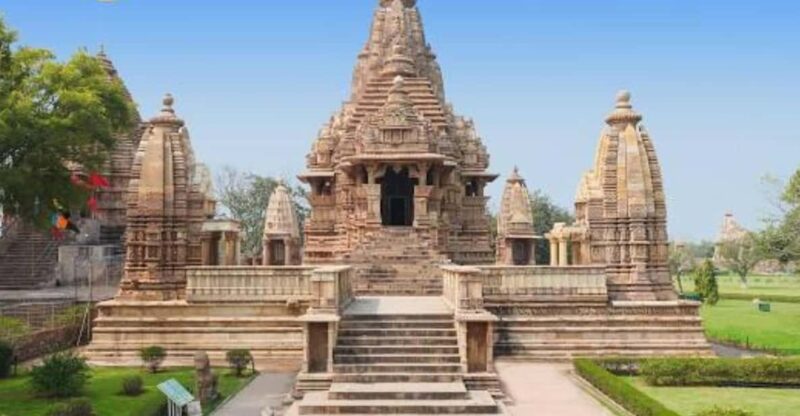 From Khajuraho: Private Guided Temple Tour With Waterfall - Key Points