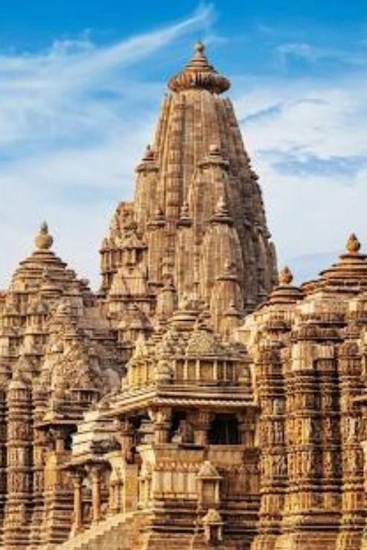 From Khajuraho: Private Guided Temple Tour With Waterfall - Itinerary Details