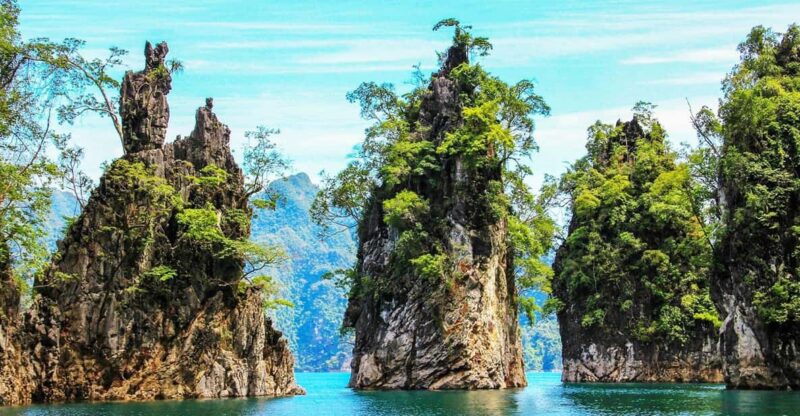 From Khao Lak: Eco Excursion at Cheow Lan Lake /w Lunch - Exploring Emerald Pool and Watershed