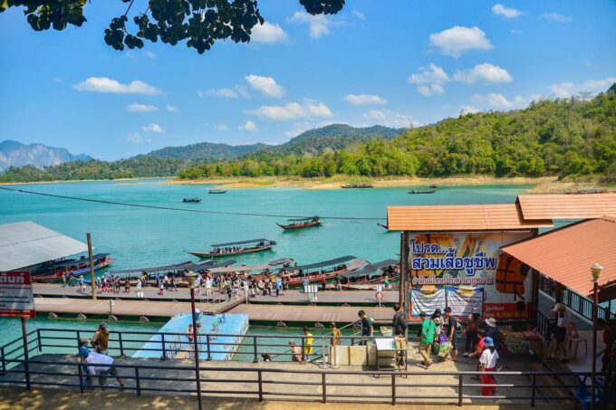 From Khao Lak: Eco Excursion at Cheow Lan Lake /w Lunch - Sightseeing Boat Tour of Cheow Lan