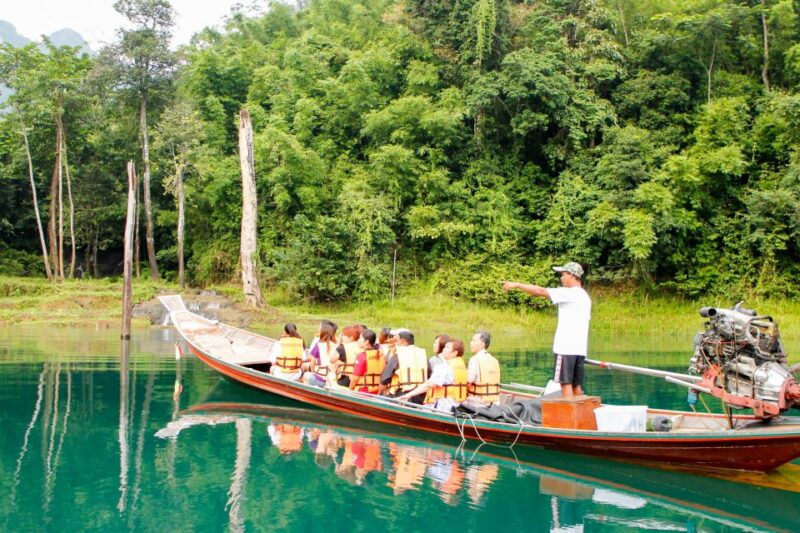 From Khao Lak: Full-Day Cheow Lan Lake With Cave Tour - Key Points