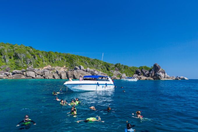 From Khao Lak: Full-Day Snorkeling in the Similan Islands - Speedboat Transportation Logistics