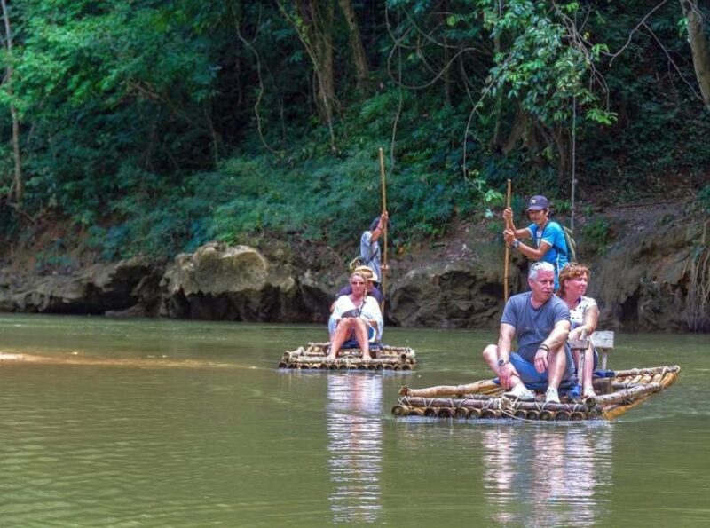 From Khao Lak: Khao Sok Lake, Bamboo Rafting and Cave Tour - Limestone Formations and Lake Cruise