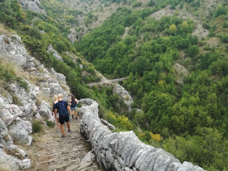 From Kipoi: Zagori Hike With Vradeto Steps & Beloi Viewpoint - Hiking Tour Highlights