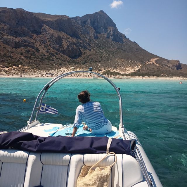 From Kissamos Port: Balos and Gramvousa Private RIB Cruise - Explore Gramvousa Fortress