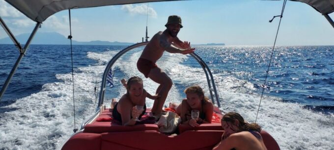 From Kissamos Port: Balos and Gramvousa Private RIB Cruise - Soft Drinks and Beer